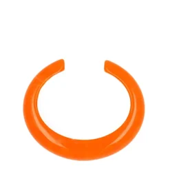 Manfield Koraalkleurige bangle armband^ Sieraden