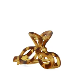 Manfield Leopard bruine haarklip^ Haaraccessoires