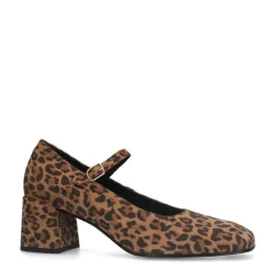 Manfield Leopard Mary Jane pumps^DAMES Pumps