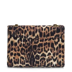 Manfield Leopard schoudertas^ Schoudertassen