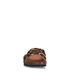 Manfield Leopard slippers^DAMES Slippers