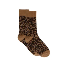 Manfield Leopard socks^ Sokken