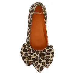 Manfield Leopard suède loafers^DAMES Loafers