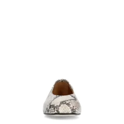 Manfield Leren slangenprint loafers^DAMES Loafers