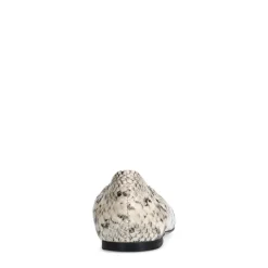 Manfield Leren slangenprint loafers^DAMES Loafers