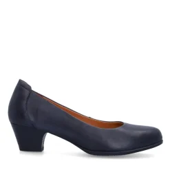 No Stress Navy leren pumps^DAMES Pumps