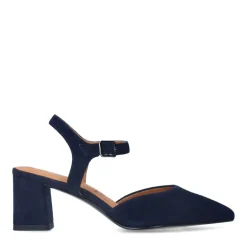No Stress Navy suède slingbacks^DAMES Pumps|Slingbacks