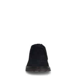 Manfield Navy suède veterschoenen^Heren Veterschoenen