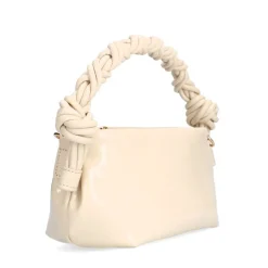 Manfield Off white lak handtas^ Handtassen