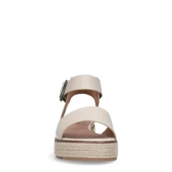 No Stress Off white leren sandalen^DAMES Sandalen