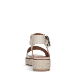 No Stress Off white leren sandalen^DAMES Sandalen