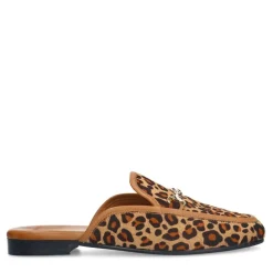 Manfield Panter muiltjes^DAMES Loafers