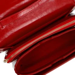 Manfield Rode schoudertas^ Schoudertassen