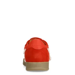 Manfield Rode suède sneakers^DAMES Sneakers