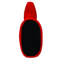 Manfield Rode suèdine overknee laarzen^DAMES Laarzen