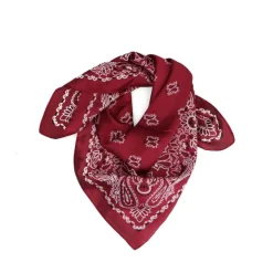 Manfield Rood sjaaltje met witte details^ Sjaals