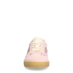 Manfield Roze bouclé sneakers^DAMES Sneakers