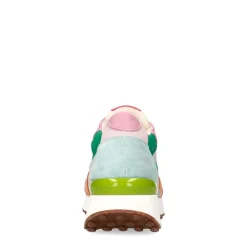 Manfield Roze sneaker met gekleurde details^DAMES Sneakers