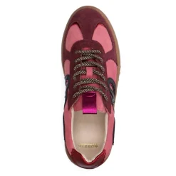 Manfield Roze suède sneakers^DAMES Sneakers