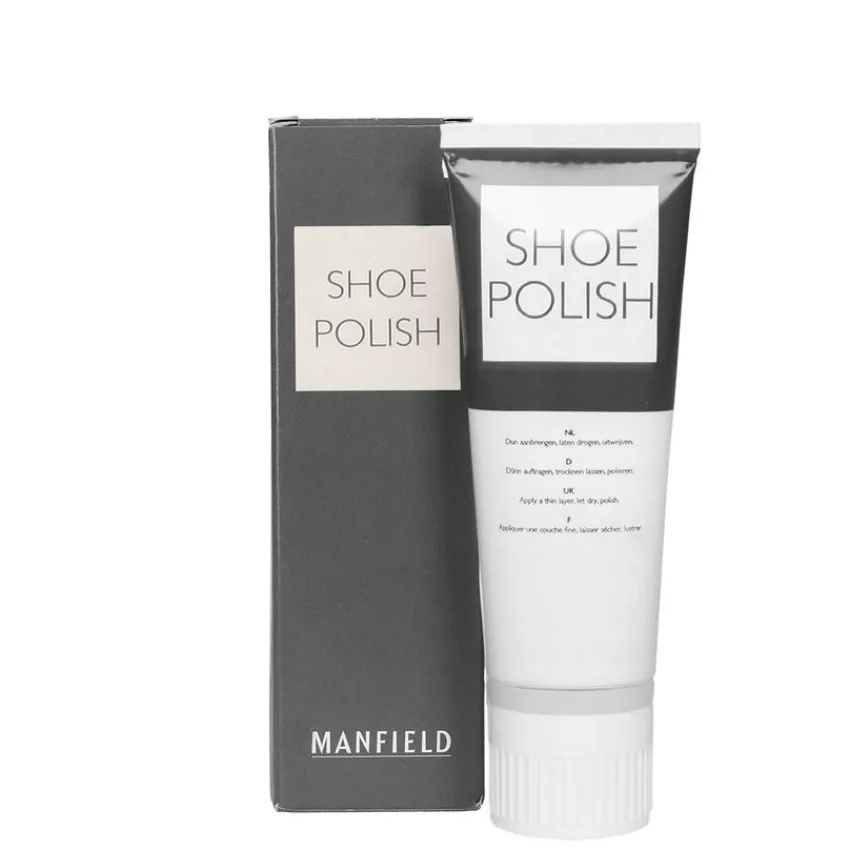 Manfield Schoenpoets donkerbruin 75ml^ Schoenverzorging