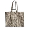 Manfield Snakeprint shopper^ Shoppers