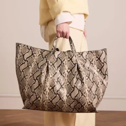 Manfield Snakeprint shopper^ Shoppers