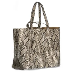 Manfield Snakeprint shopper^ Shoppers