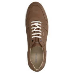 Van Lier Taupe Nubuck sneakers^Heren Sneakers