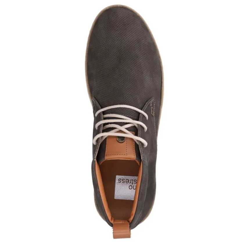 No Stress Taupe nubuck veterboots^Heren Boots