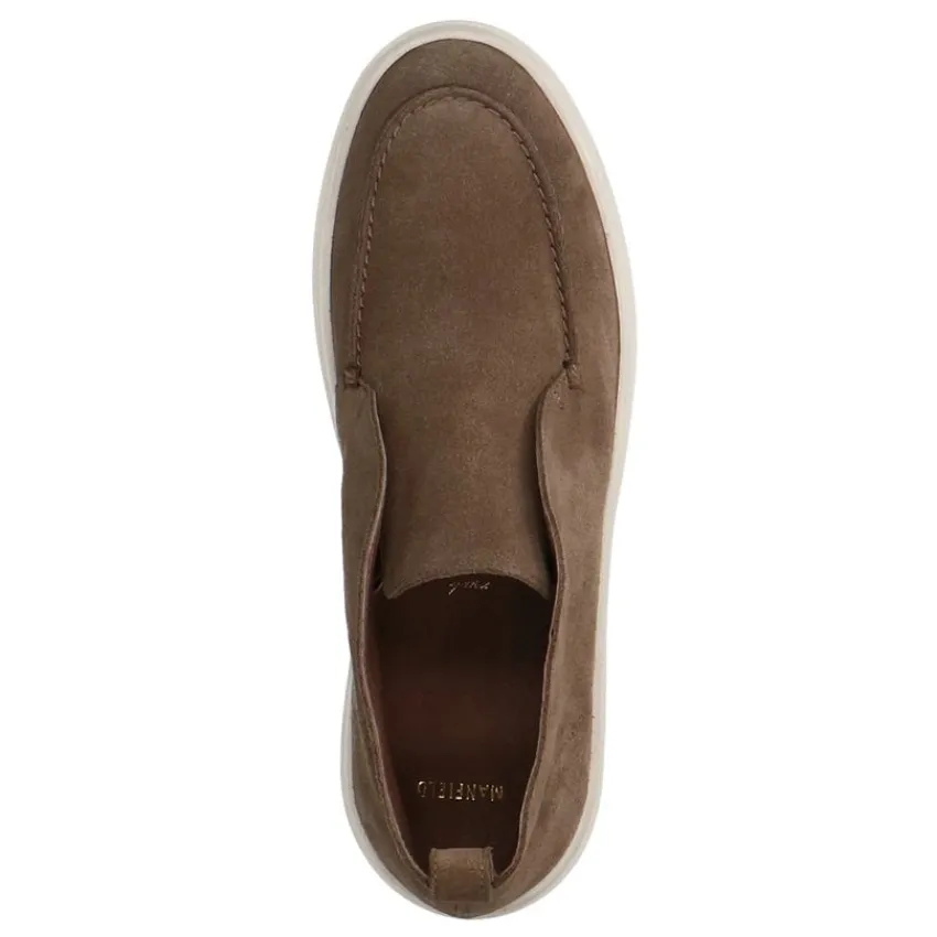 Manfield Taupe suède boots^Heren Boots