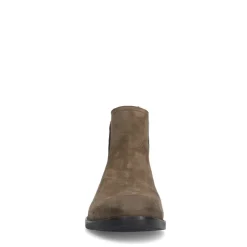 Manfield Taupe suède chelsea boots^Heren Boots
