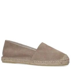 Manfield Taupe suède espadrilles^DAMES Espadrilles
