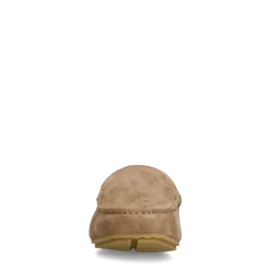 Manfield Taupe suède loafer^Heren Loafers
