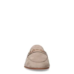 Manfield Taupe suède loafers^DAMES Loafers