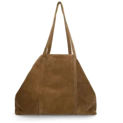Manfield Taupe suède shopper^ Shoppers