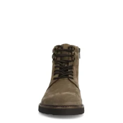 Manfield Taupe suède veterboots^Heren Boots