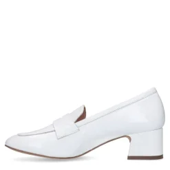 Manfield Witte lakleren pumps^DAMES Pumps