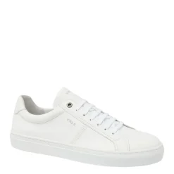 Van Lier Witte leren sneakers^Heren Sneakers