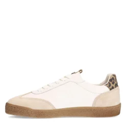 No Stress Witte leren sneakers^DAMES Sneakers
