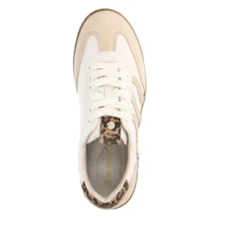 No Stress Witte leren sneakers^DAMES Sneakers