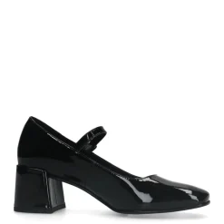 Manfield Zwarte lakleren Mary Jane pumps^DAMES Pumps