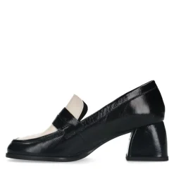 Manfield Zwarte lakleren pumps^DAMES Pumps