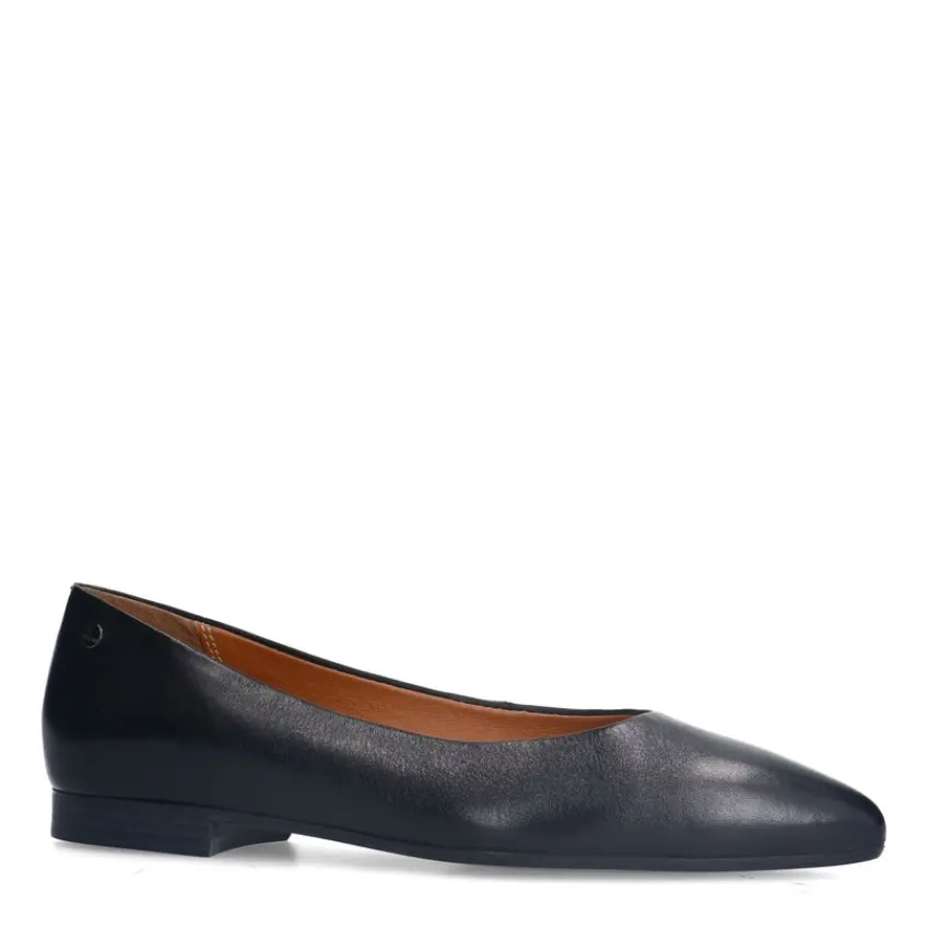 No Stress Zwarte leren loafers^DAMES Loafers