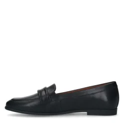 No Stress Zwarte leren loafers^DAMES Loafers