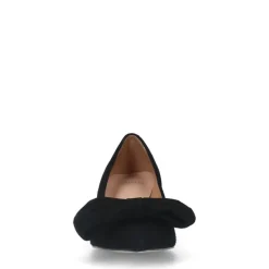 Manfield Zwarte leren pumps^DAMES Pumps