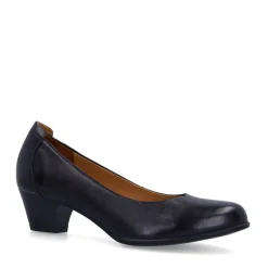 No Stress Zwarte leren pumps^DAMES Pumps