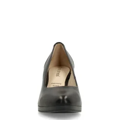 No Stress Zwarte leren pumps^DAMES Pumps