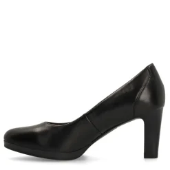 No Stress Zwarte leren pumps^DAMES Pumps