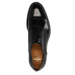Heritage Zwarte leren veterschoenen^Heren Veterschoenen
