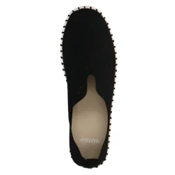 Manfield Zwarte loafers^DAMES Loafers